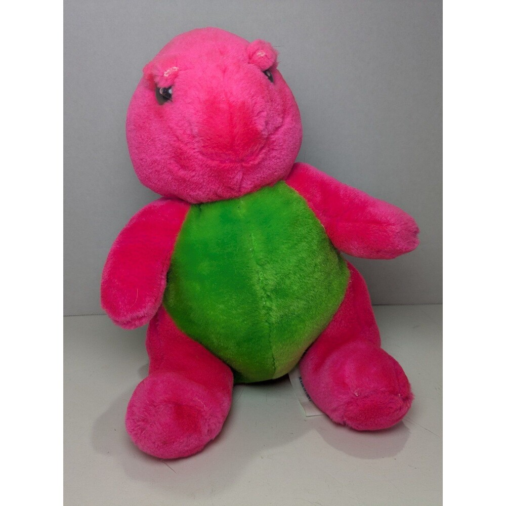 4/$12 Pink & Green Angry Turtle Plush